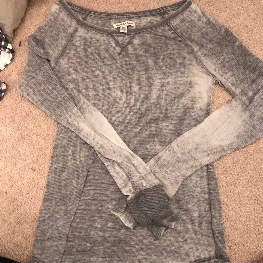 Grey Waffle shirt